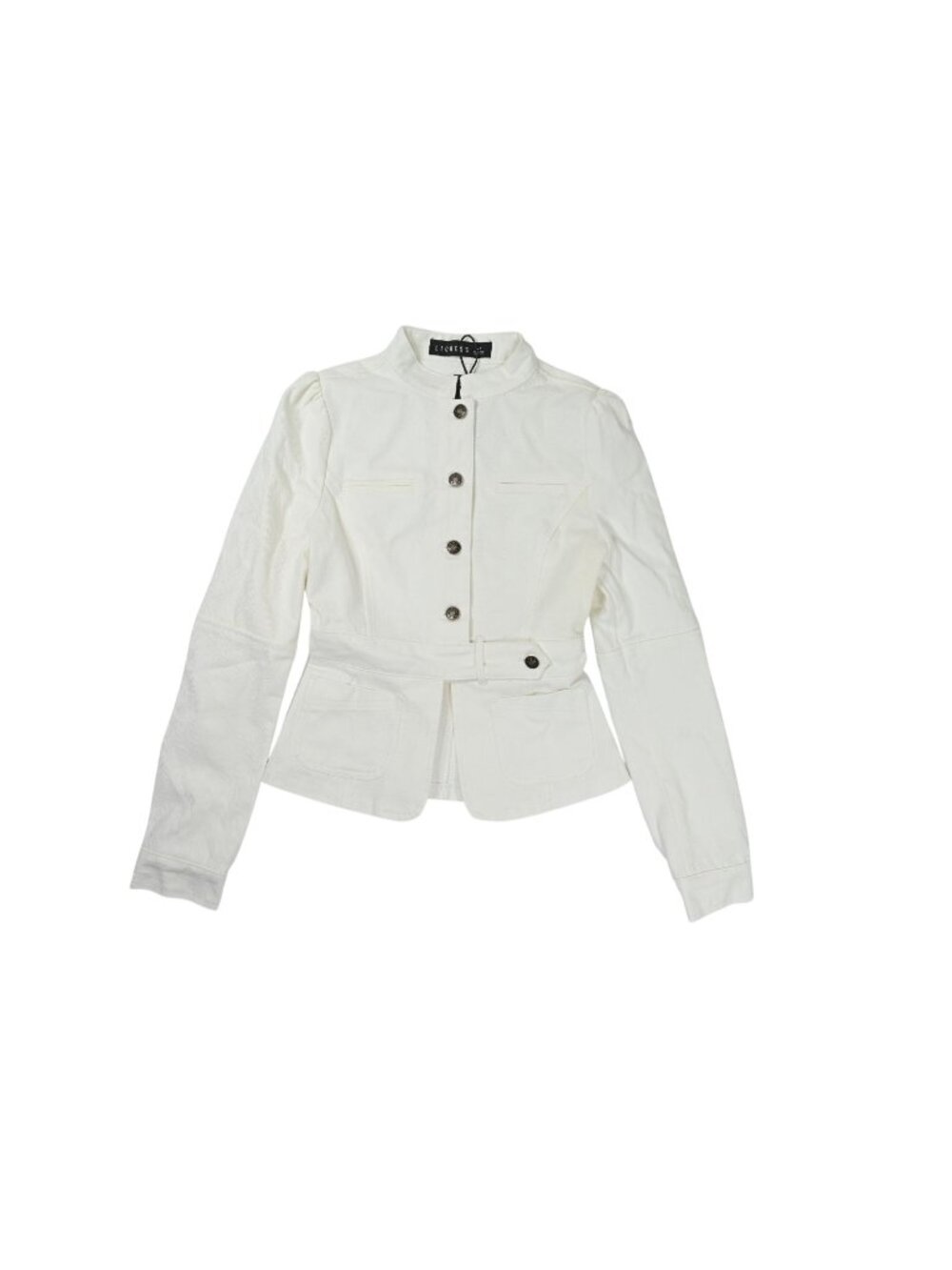 Lioness Brooklyn Denim Jacket in Porcelain